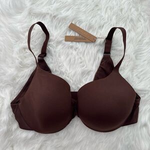 Skims Smoothing Intimates Full Coverage Lightly Lined Bra Cocoa Size 36D